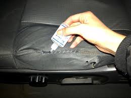 How to fix hole in car seat. How To Sew Torn Car Seat Upholstery Ifixit Repair Guide