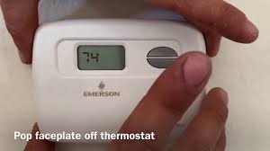Maybe you would like to learn more about one of these? How To Replace The Batteries In Your Emerson Thermostat Youtube
