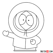 Share the best gifs now >>>. How To Draw Kenny Mccormick From South Park Sketchok