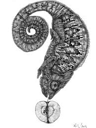 Error Art Chameleon Art Drawings (also known as interrogation point, query, or eroteme in journalism) is a punctuation mark that indicates an interrogative clause or phrase in many languages. error art chameleon art drawings