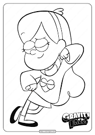 Librivox is a hope, an experiment, and a question: Printable Gravity Falls Mabel Pines Coloring Pages