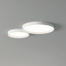 Possini euro design modern ceiling light semi flush mount fixture antique bronze gold 16 wide open frame bedroom kitchen hallway. Vibia Up Double Circle Ceiling Light Darklight Design Lighting Design Supply