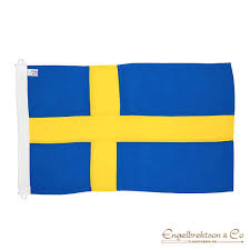 Ingen vredes åska slog vårt tappra folk. Sverige Flaggstangsflagga Sverige Flagga Flaggor Flaggbutik Nu