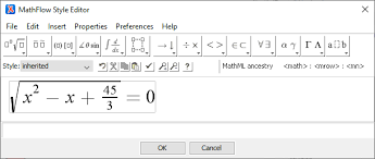 Presentation markup, the xml equivalent of tex math, and content markup, which may be used to encode the mathematical structure of an expression, regardless of the way this expression is rendered visually.this short tutorial is exclusively about presentation markup. Modifying The Equation Documentation Documentation Wiris