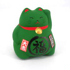 Adults love them as a decorative items, and kids to learn the importance of savings Japanese Manekineko Cat Lucky Piggy Bank Midori Okane Success