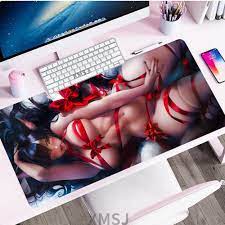 Sexy Big Tits Big Tits Anime Girl 90x4080x30cm Gaming Mouse Pad Xxl Laptop  Mousepad Large Rubber Desktop Keyboard For Gamer Lol - Mouse Pads -  AliExpress