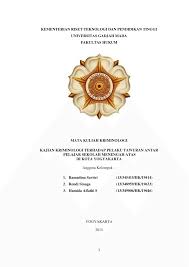 We did not find results for: Pdf Kajian Kriminologi Terhadap Pelaku Tawuran Antar Pelajar Sekolah Menengah Atas Di Kota Yogyakarta