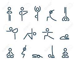 Funny yoga drawing, artwork and quote, an original decor item to infuse positive and uplifting energy on the. Stick Drawing Yoga Poses Yoga Stick Figures Yoga Drawing Stick Figures