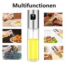 Olive Oil Sprayer Food Grade Glass Oil Spray Bottle Oil Misters Vinegar Bottle Oil Dispenser For Cooking Salad Olive Oil Sprayer Oil Dispenser Kitchen Baking