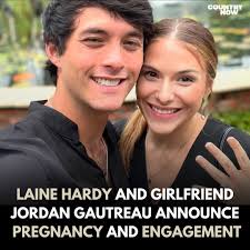 Laine Hardy is going to be a dad and a husband!