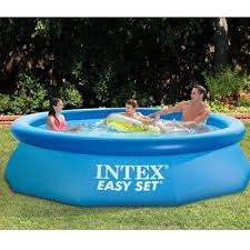Intex 10 X 30 Easy Set Above Ground Inflatable Pool Filter Pump 2 Pack Easy Set Pools Intex Swimming Pool Inflatable Swimming Pool