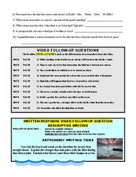 crash course astronomy lesson 8 tides free science online video worksheet