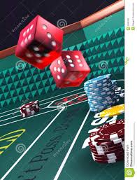 Craps Table Craps Illustration Stock Images Free