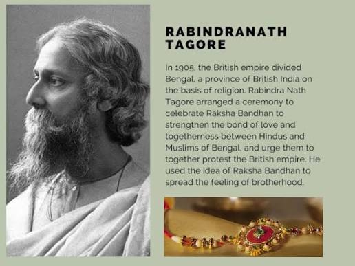 Rabindranath Tagore Rakhi Movement