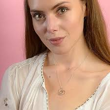 Disney Couture Kingdom Princess Collier en argent avec pendentif en forme  de cœur en cristal Motif rose : Amazon.fr: Mode