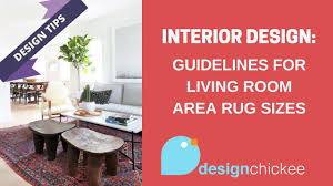 While a statement piece is a must to liven up the space, it's important to keep things simple, like with this round mirror, or the space can this space, designed by sweet peas design, is giving us serious living room envy. Interior Design Tips Guidelines For Living Room Area Rug Sizes Youtube