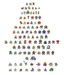 All colors on the second row and lower require you to close the letter/number code within brackets  after typing c. 8 Bit Megaman Characters Custom Colors By Bronto Stingtail On Deviantart