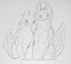Light Fury And Toothless Dragon Sketch How Train Your Dragon Dragon Drawing Finally, add scaly details by drawing short, curved lines on the knee. light fury and toothless dragon
