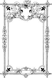 Black And White Border Photo Frame Design Gorgeous Clip Art Border Frame Clip Art Borders Vintage Frames Vintage Borders