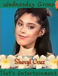 Throwback Photo Of Ms Sheryl Cruz In That's Entertainment Days ❤️🌹❤️