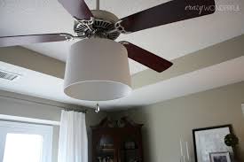 Adding A Drum Shade To A Ceiling Fan Ceiling Fan Fan Light Ceiling Fan Drum