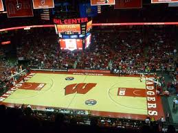 Kohl Center Section 307 Row G Seat 1 Wisconsin Badgers