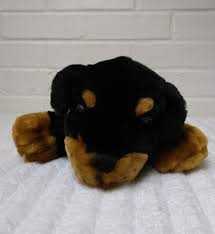 Black And Brown Puppy Dog 1999 Snuggie Toy Rottweiler Puppy Dog Stuffed Animal Plush Black Brown A29 Snuggietoy Rottweiler Puppies Pet Dogs Puppies Puppies