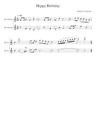 We did not find results for: Happy Birthday Sheet Music For Clarinet In B Flat Woodwind Duet Download And Print In Pdf Or Midi Free Sheet Music Musescore Com