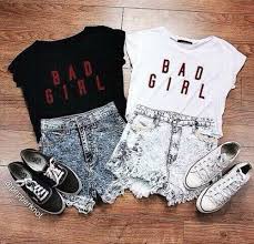 Black And White Best Friend Costume Ideas Bad Girl Best Friend Bestie Black And White Clothes Clothing Concert Converse De Bff Matching Outfits Matching Outfits Best Friend Bff Outfits Matching