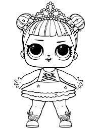 We know what you can do to entertain your child today. Lol Mermaid Doll Coloring Page Coloring And Drawing