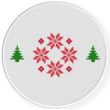 Große auswahl an stitch cross. Christmas Decorative Cross Stitch Pattern Daily Cross Stitch