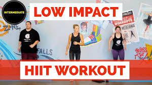 low impact cardio hiit workout