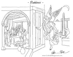 For Seder Dinner Passover Coloring Page Coloring Pages Bible Coloring Pages Catholic Coloring