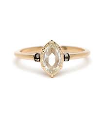 Vintage rings there is nothing that evokes romance quite like a vintage ring, and nothing can compare to the sparkle of an antique diamond. Odessa Marquise Rose Cut Diamond Engagement Ring