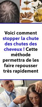 Voici Comment Stopper La Chute Des Chutes Des Cheveux Cette Methode Permettra De Les Faire Repousser Tres Rapidement Hair Care Hair Hair Beauty