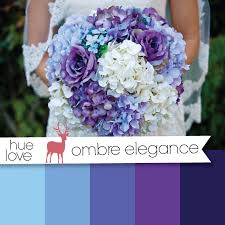 Premium artificial wedding flowers that don't look cheap. Blue And Purple Ombre Wedding Bouquet Purple Wedding Flowers Blue Purple Wedding Blue Wedding Bouquet