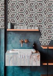 Shadow White & Teal Blue Large Diamond Limestone Mosaic Tile – Mosaics &  Company LLC