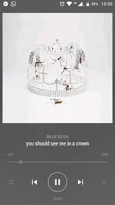 Find more of billie eilish lyrics. Billie Eilish You Should See Me In A Crown Music Is Life Current Music Billie Eilish