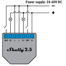 Si presenta sempre con dimensioni davvero ridotte è perfino più piccolo dello shelly1. Shelly 2 5 Shelly Cloud