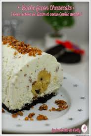Buche De Noel Facon Cheesecake Sans Cuisson Biscuit Oreo Eclats De Daim Et Coeur Cookie Dough Cookies Et Biscuits Cheesecake Sans Cuisson Cheesecake