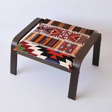 Pouf Kilim Footstools Poang Cover Bohemian Ottoman Footstool Kilim Ikea Poang Covers Poang Cov Slipcovers For Chairs Adirondack Chairs For Sale Diy Chair