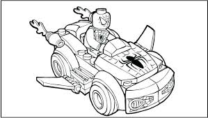 Lego spiderman green goblin scene coloring page. Lego Spiderman Coloring Pages Idea Whitesbelfast Com