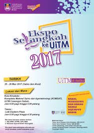 Jom umrah & ziarah ke tanah suci. Uitm Cawangan Sabah Auf Twitter Jom Sertai Kami Bakal Mahasiswa Mahasiswi Sekalian Jumpa Anda Pada 25 26 Mac Ini Uitmcawangansabah Sabah Selangkah2017 Https T Co Rclrp7yzrw