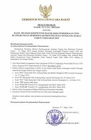 Hasil skd atr bpn 2019 pdf. Pengumuman Hasil Skd Cpns Kemenkumham Ntb