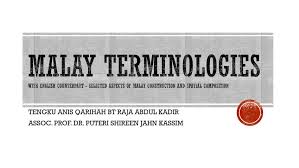 'percuma' in malay means free, while in indonesia it means useless. Pdf Malay Vs Eng Terminologies In Construction And Composition