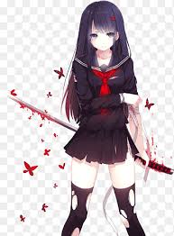 See more of wallpaper anime keren on facebook. Anime Female Drawing Anime Girl Pic Black Hair Manga Png Pngegg