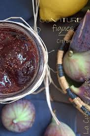 Confiture De Figues Au Citron Recette Confiture De Figues Confiture Figues