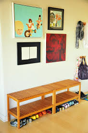 A Versatile Workhorse Ideas For Using The 40 Molger Bench All Around The House In 2020 Ikea Bench Diy Entryway Bench Bench