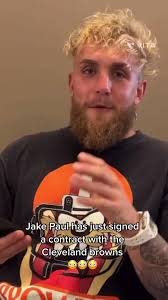 Jake Paul Signs Contract with Nfl Franchise Cleveland Browns