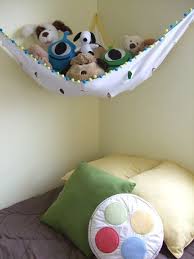 Maya made a stuffed animal storage net / hammock. A Lemon Squeezy Home Stuffed Animal Net Tutorial Stuffed Animal Hammock Stuffed Animal Net Stuffed Animal Storage